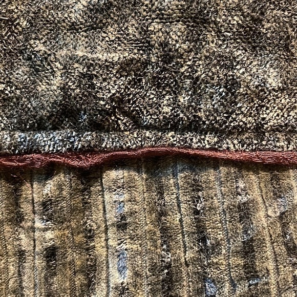 Flashback Patchwork Fall Motif in Rich Rust and Multi Jewel Color Jacket - Picture 8 of 12